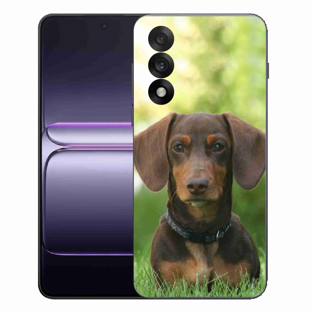 Zselés borítás mmCase a One Plus Nord 5 készülékhez - barna tacskó