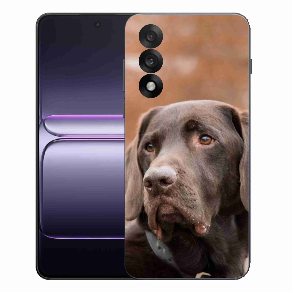 Zselés tok mmCase a One Plus Nord 5 készülékhez - barna labrador