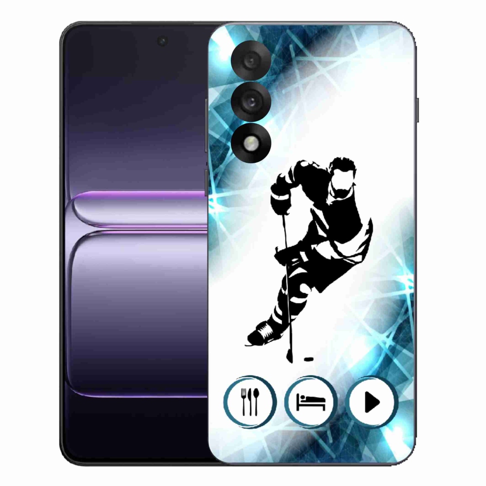 Zselés borítás mmCase a One Plus Nord 5 készülékre - jégkorong 1