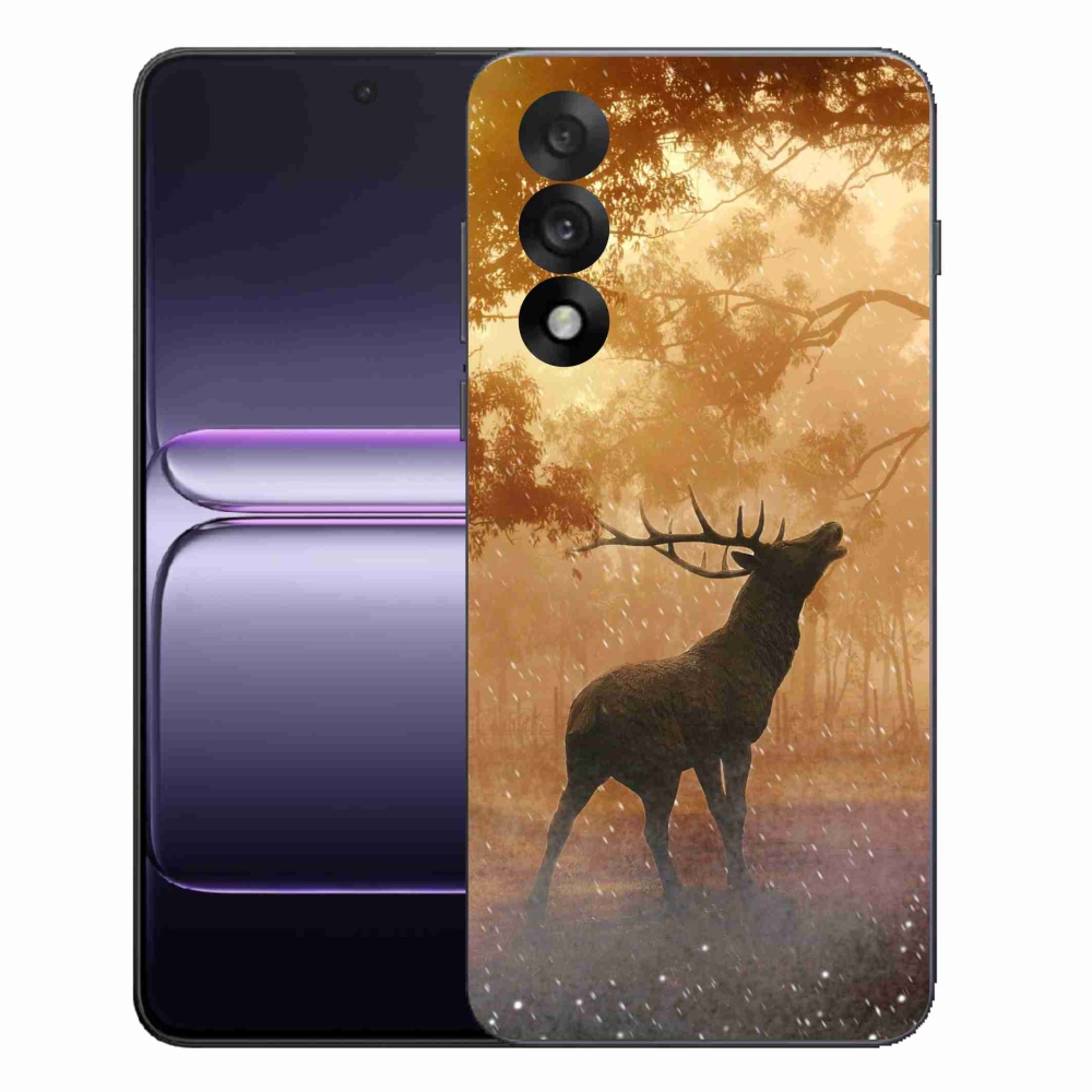 Zselés borítás mmCase for One Plus Nord 5 - szarvasok a szarvasbőgésben