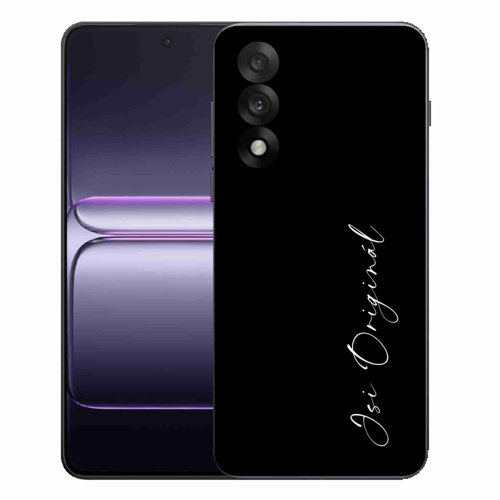 Gél borító mmCase One Plus Nord 5 - te vagy az eredeti fekete háttérrel