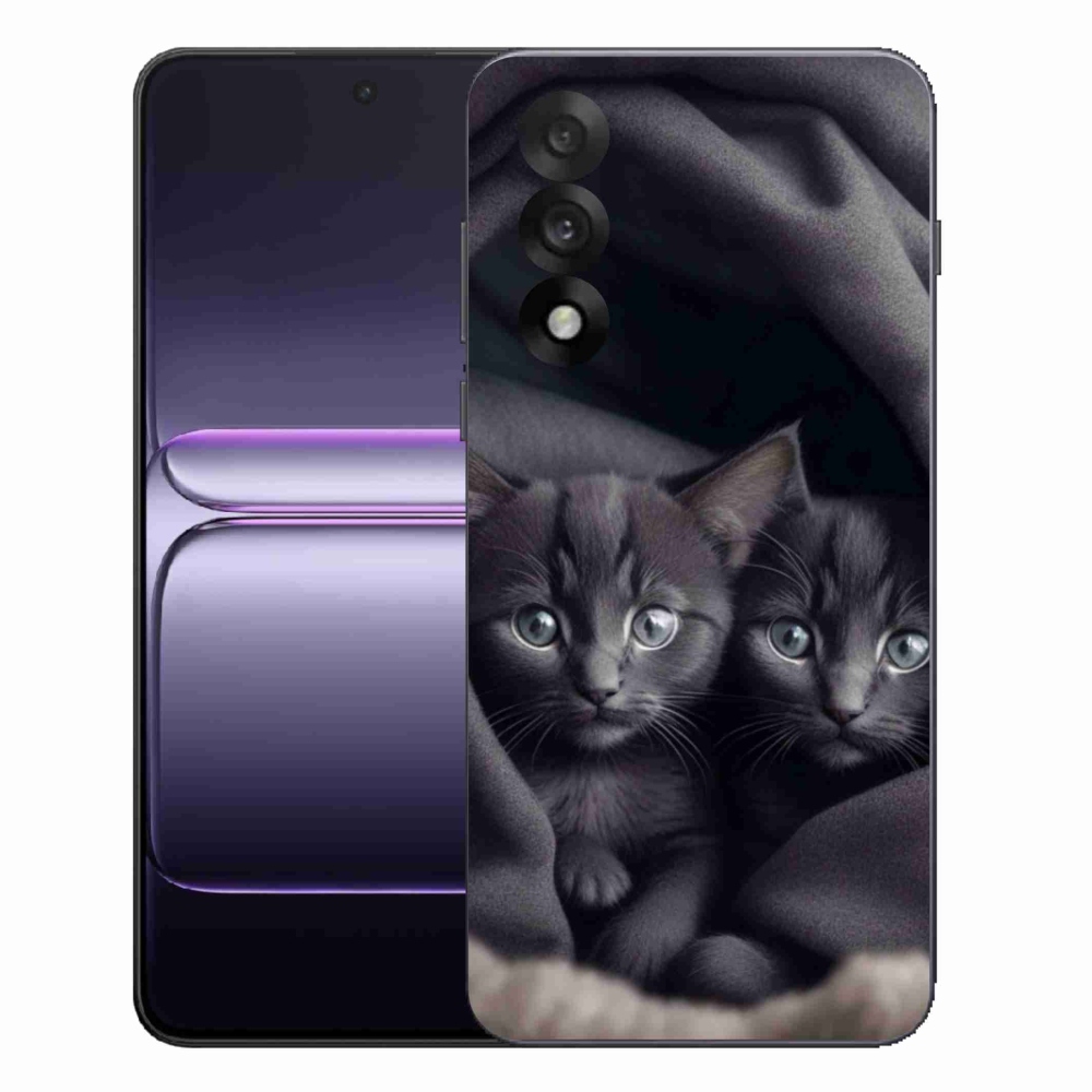 Zselés borítás mmCase a One Plus Nord 5 - cat duo számára
