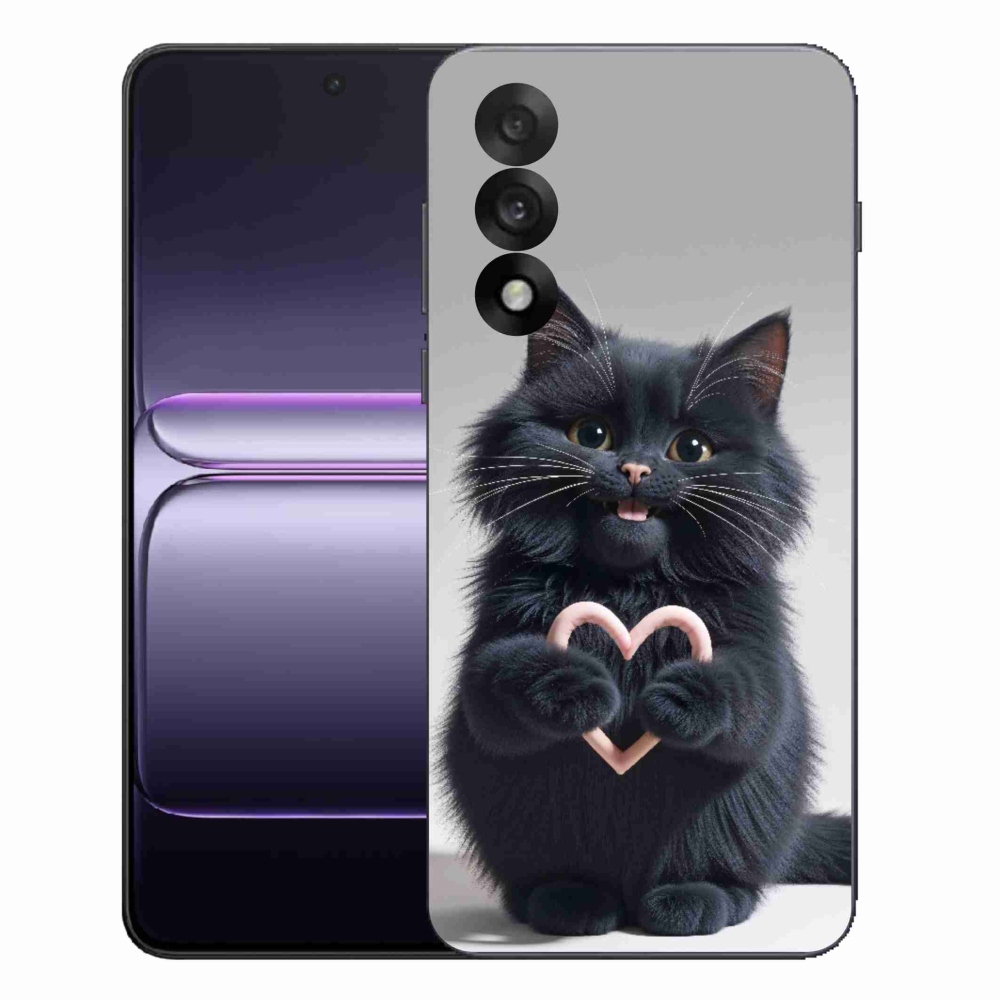 Zselés borítás mmCase a One Plus Nord 5 készülékhez - cat love 3