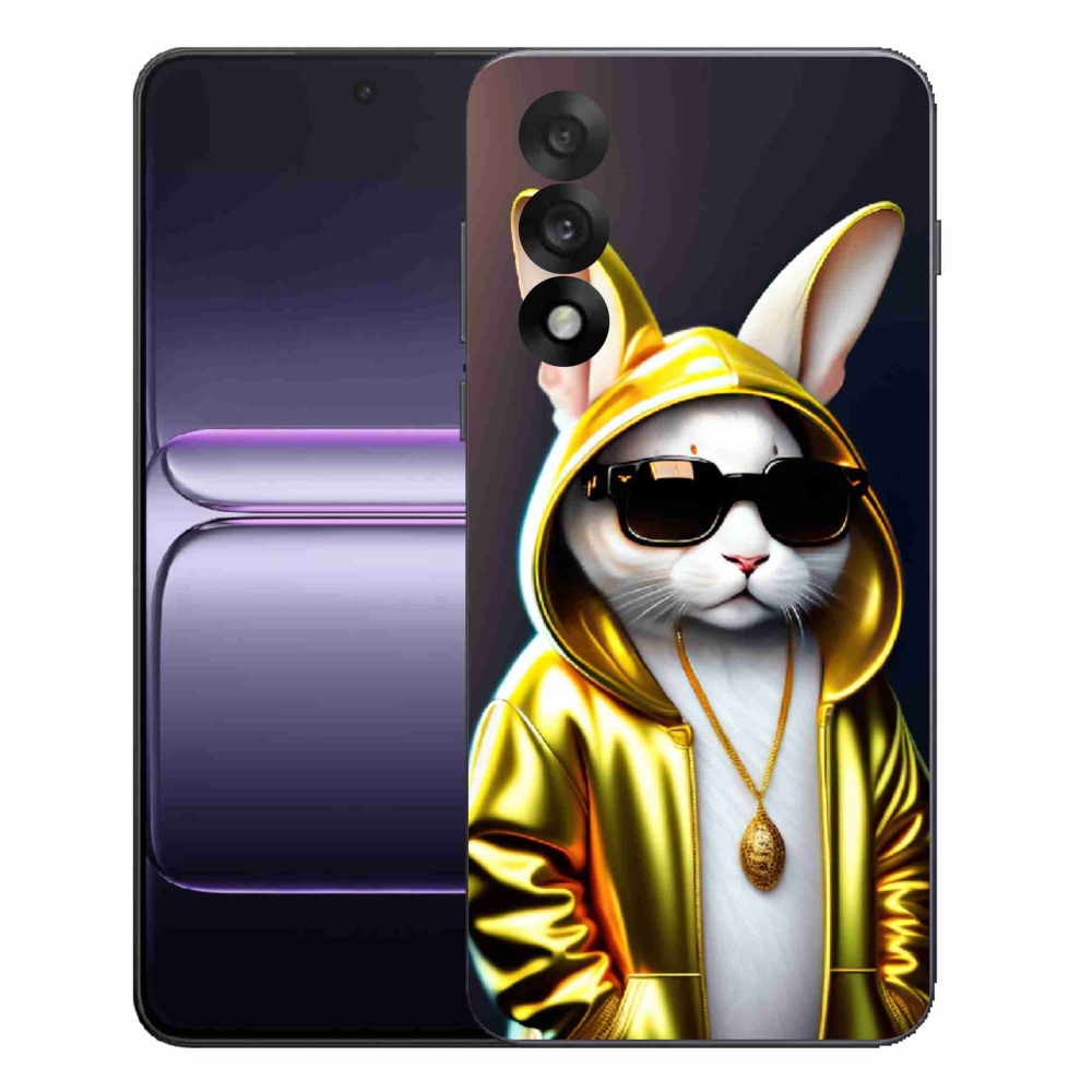Zselés borítás mmCase a One Plus Nord 5 számára - cat boss