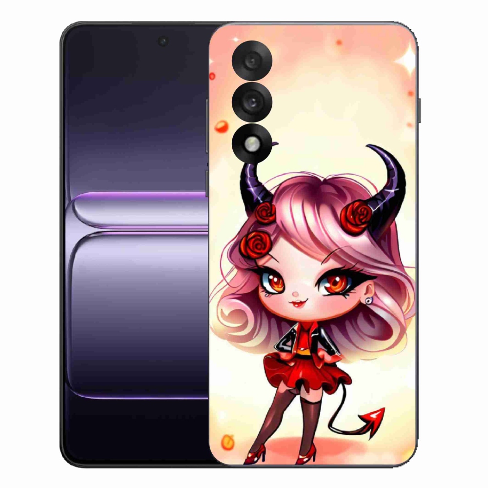 Zselés borítás mmCase a One Plus Nord 5 számára - rajzfilmördög