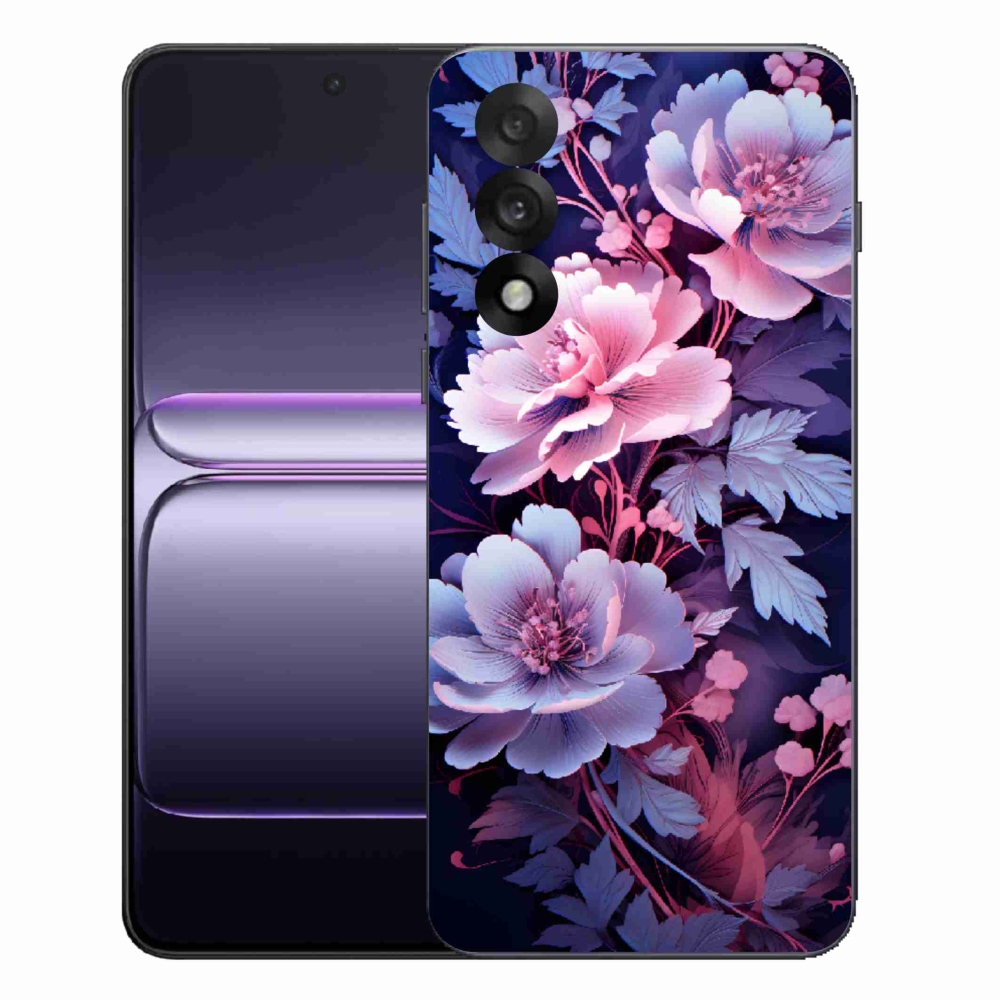 Zselés borítás mmCase a One Plus Nord 5 számára - virágok 11