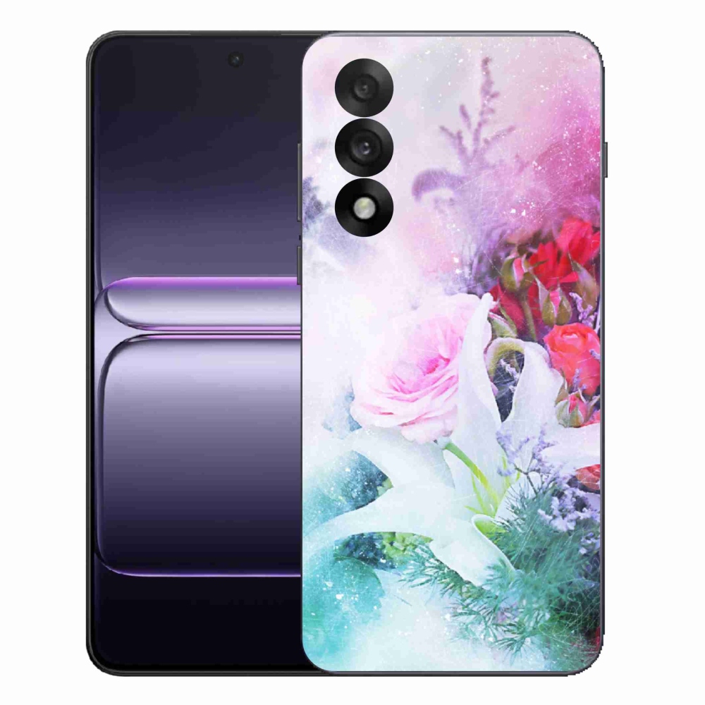 Zselés borítás mmCase a One Plus Nord 5 készülékhez - virág 4