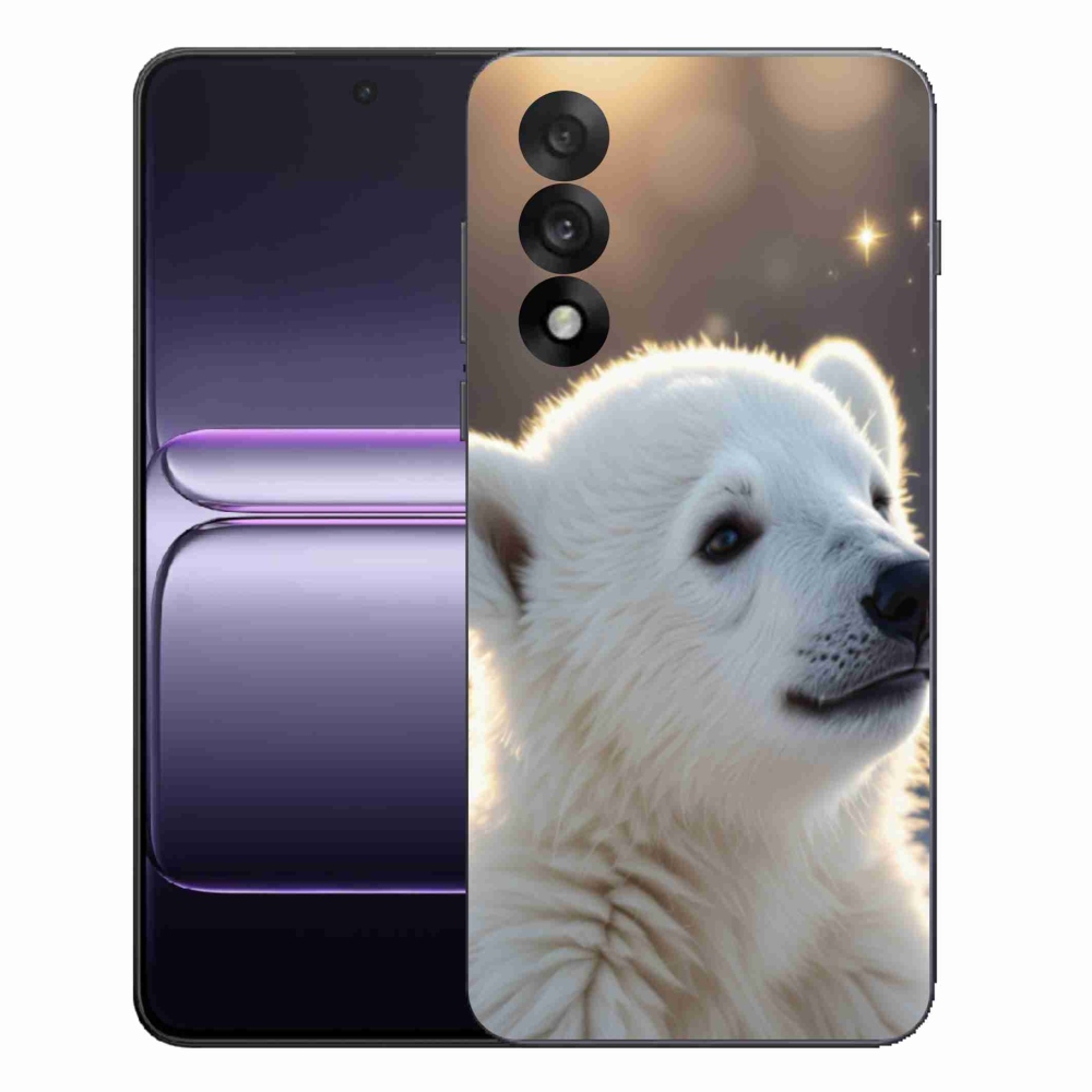 Zselés borítás mmCase a One Plus Nord 5 készülékre - jegesmedve