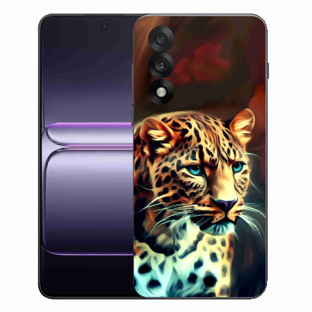 Zselés borítás mmCase One Plus Nord 5 készülékhez - leopárd
