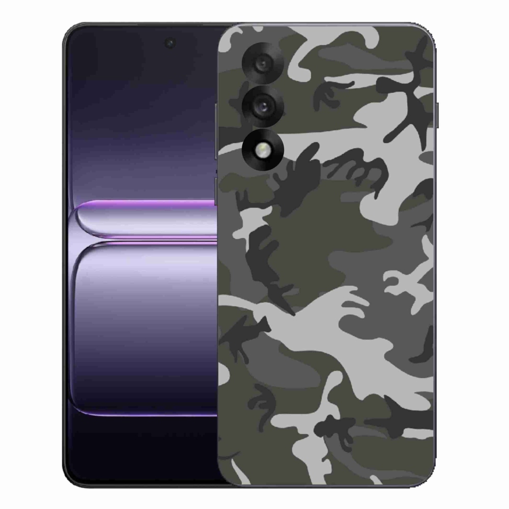 Zselés borítás mmCase a One Plus Nord 5 készülékhez - álcázó mintás
