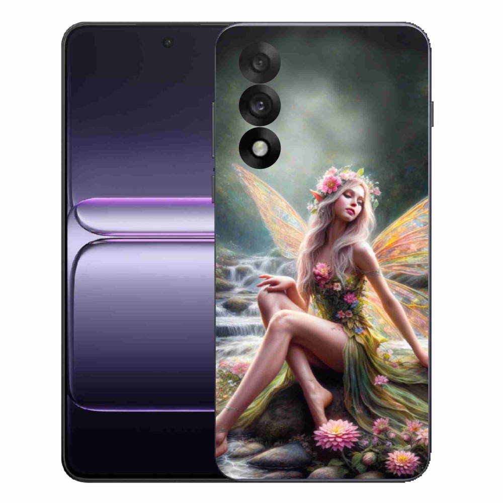 Zselés borítás mmCase a One Plus Nord 5 - pillangó nőhöz 1