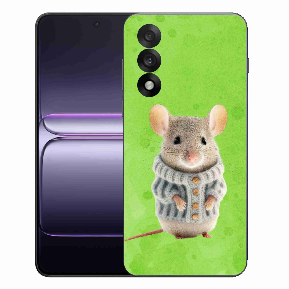 Gél borítás mmCase a One Plus Nord 5 számára - egér pulóverben