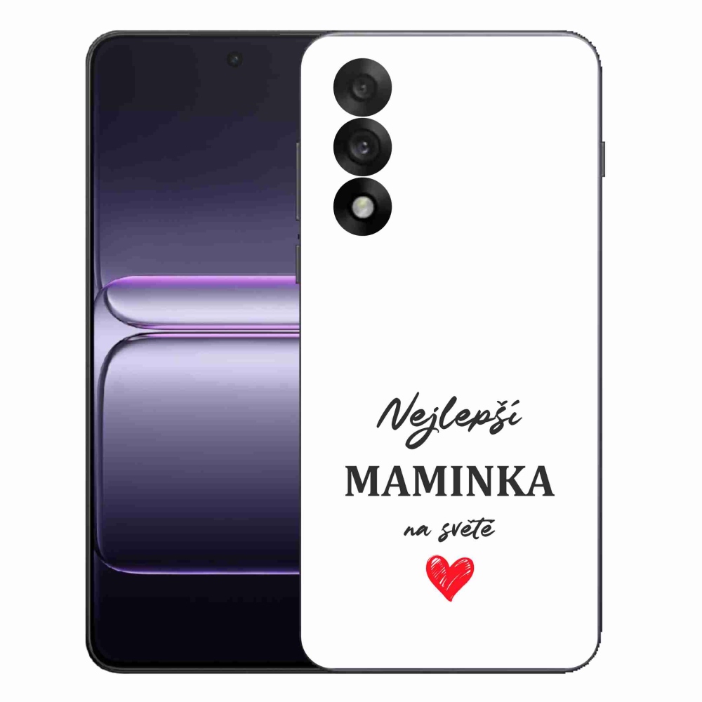 Gél borító mmCase on One Plus Nord 5 - Best Mom 1 fehér háttér