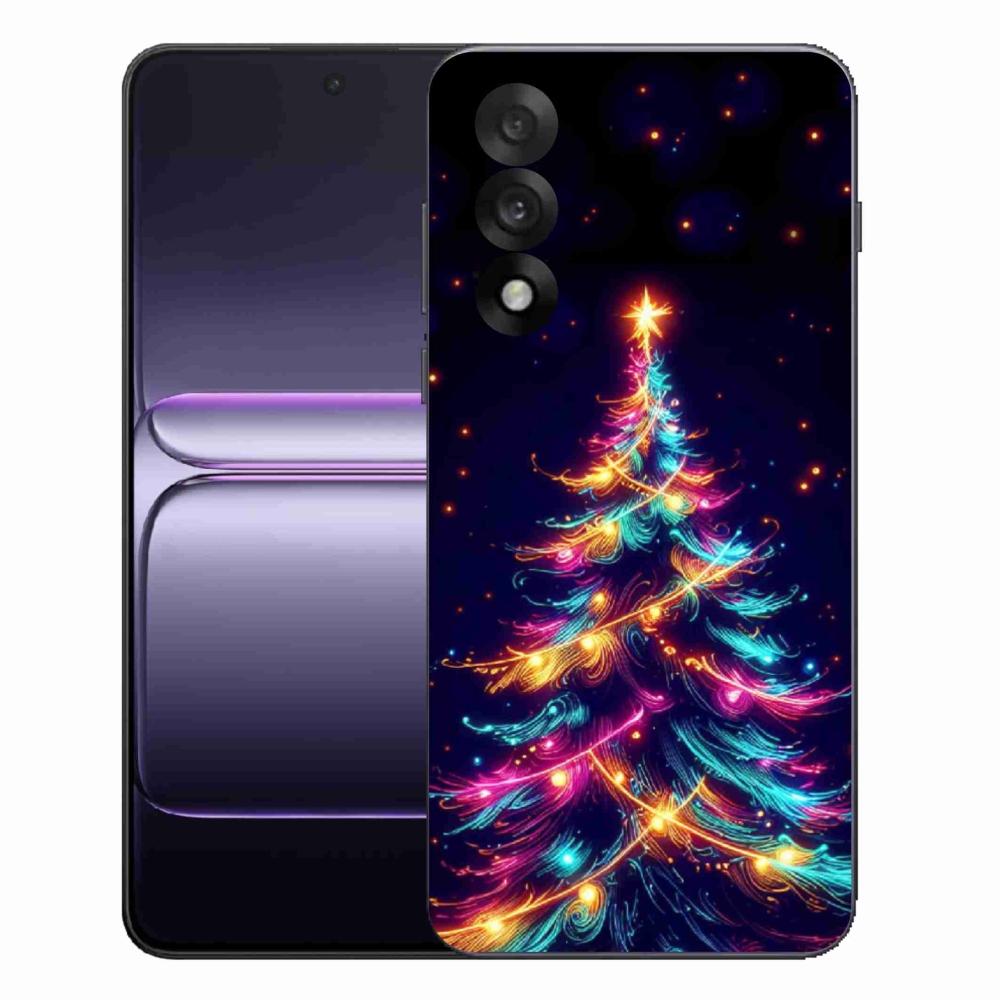 Gél borítás mmCase on One Plus Nord 5 - neon karácsonyfa