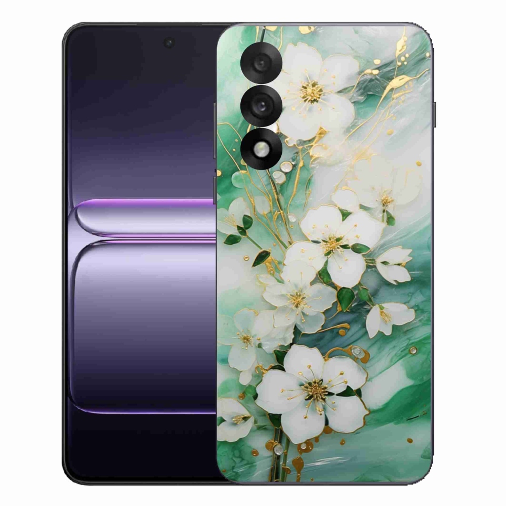 Gél borító mmCase a One Plus Nord 5 készülékhez - finom virágok