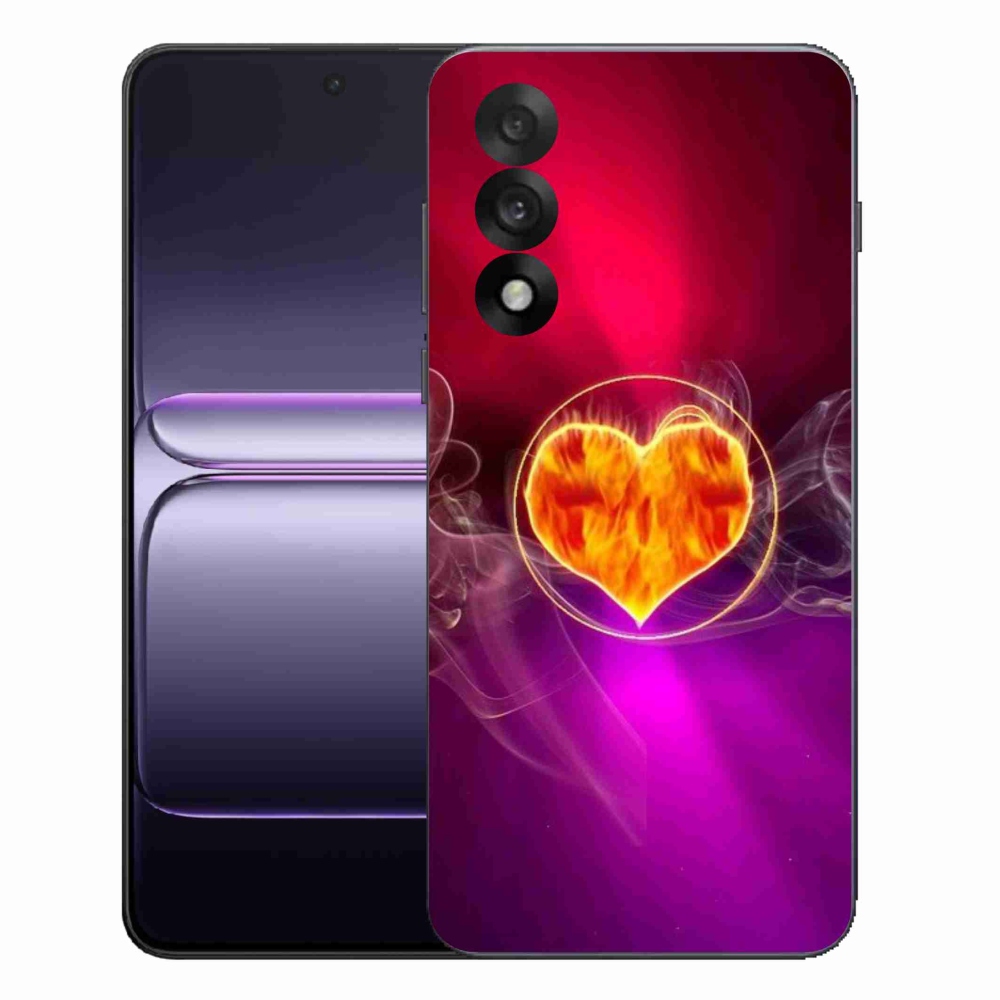 Gél borítás mmCase a One Plus Nord 5-re - tüzes szív