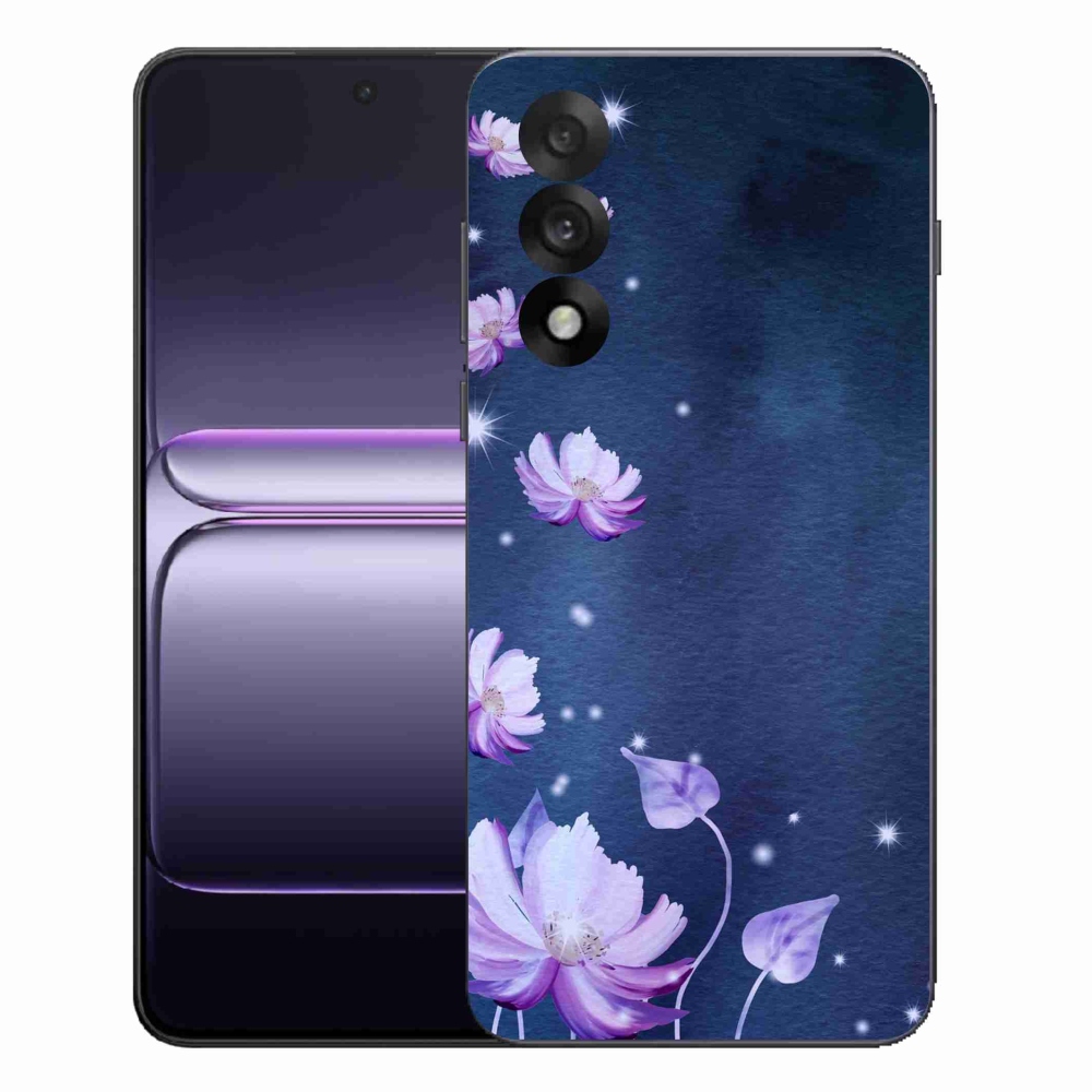 Gél borítás mmCase a One Plus Nord 5-re - hulló virágok