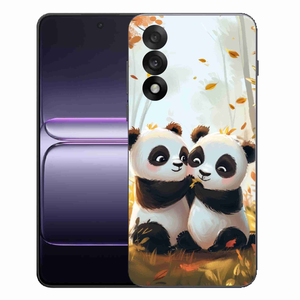 Gél borítás mmCase a One Plus Nord 5 készülékre - pandák