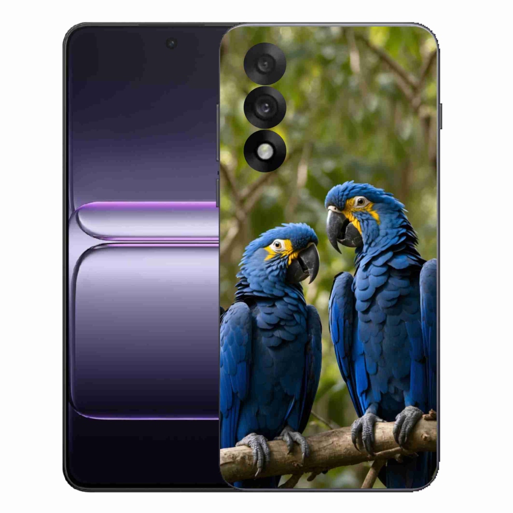 Zselés borítás mmCase a One Plus Nord 5 készülékhez - papagáj duo