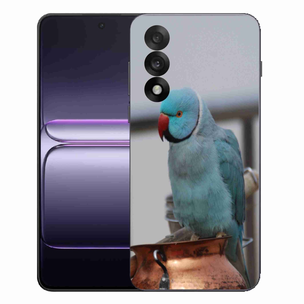 Zselés tok mmCase One Plus Nord 5 készülékhez - papagáj alexander kék