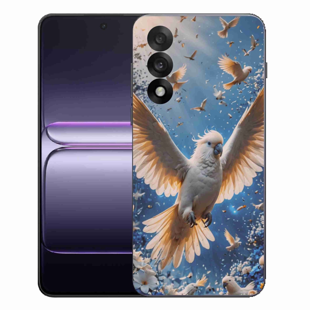 Zselés borítás mmCase a One Plus Nord 5 készülékhez - kakadu papagáj