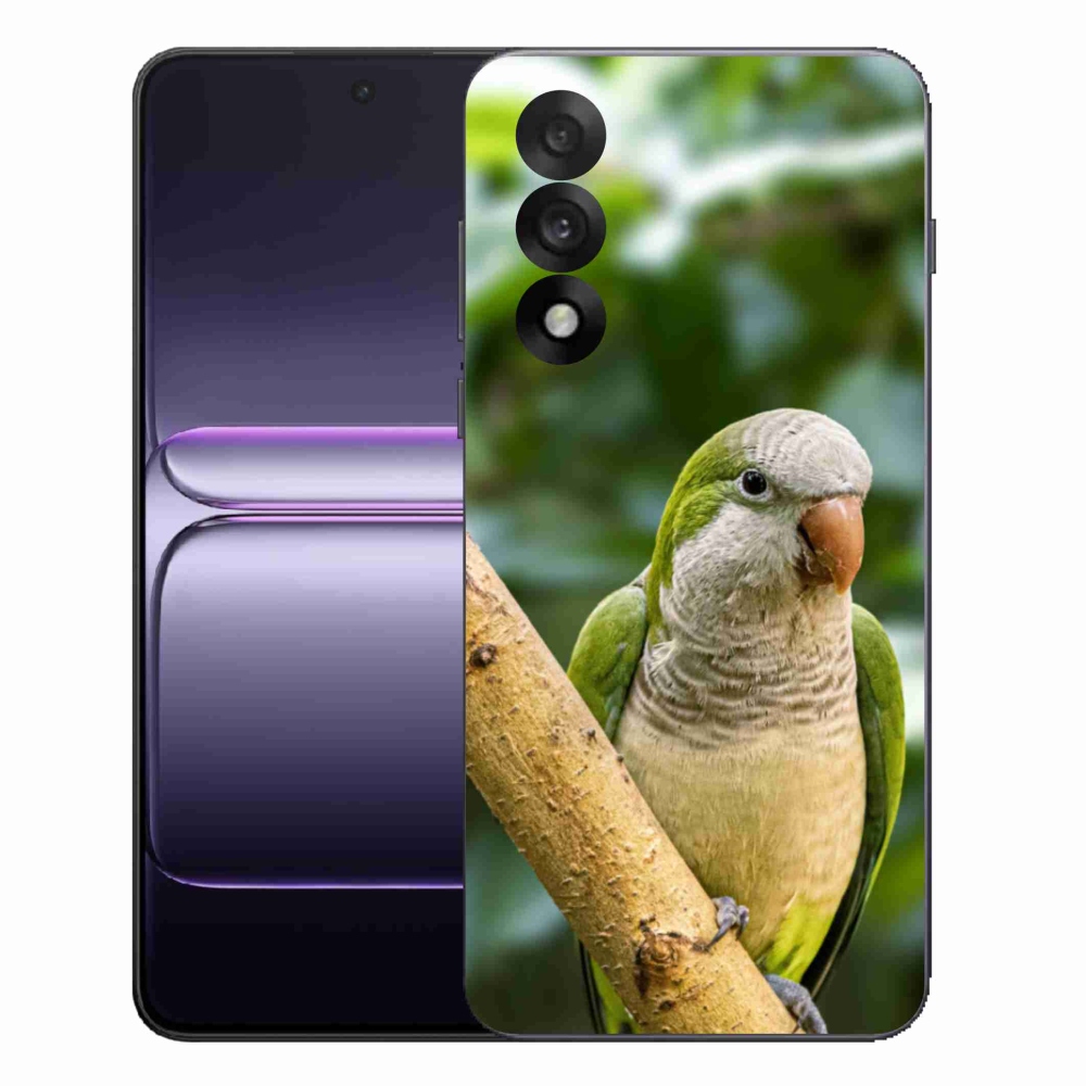 Zselés tok mmCase One Plus Nord 5 készülékhez - papagáj