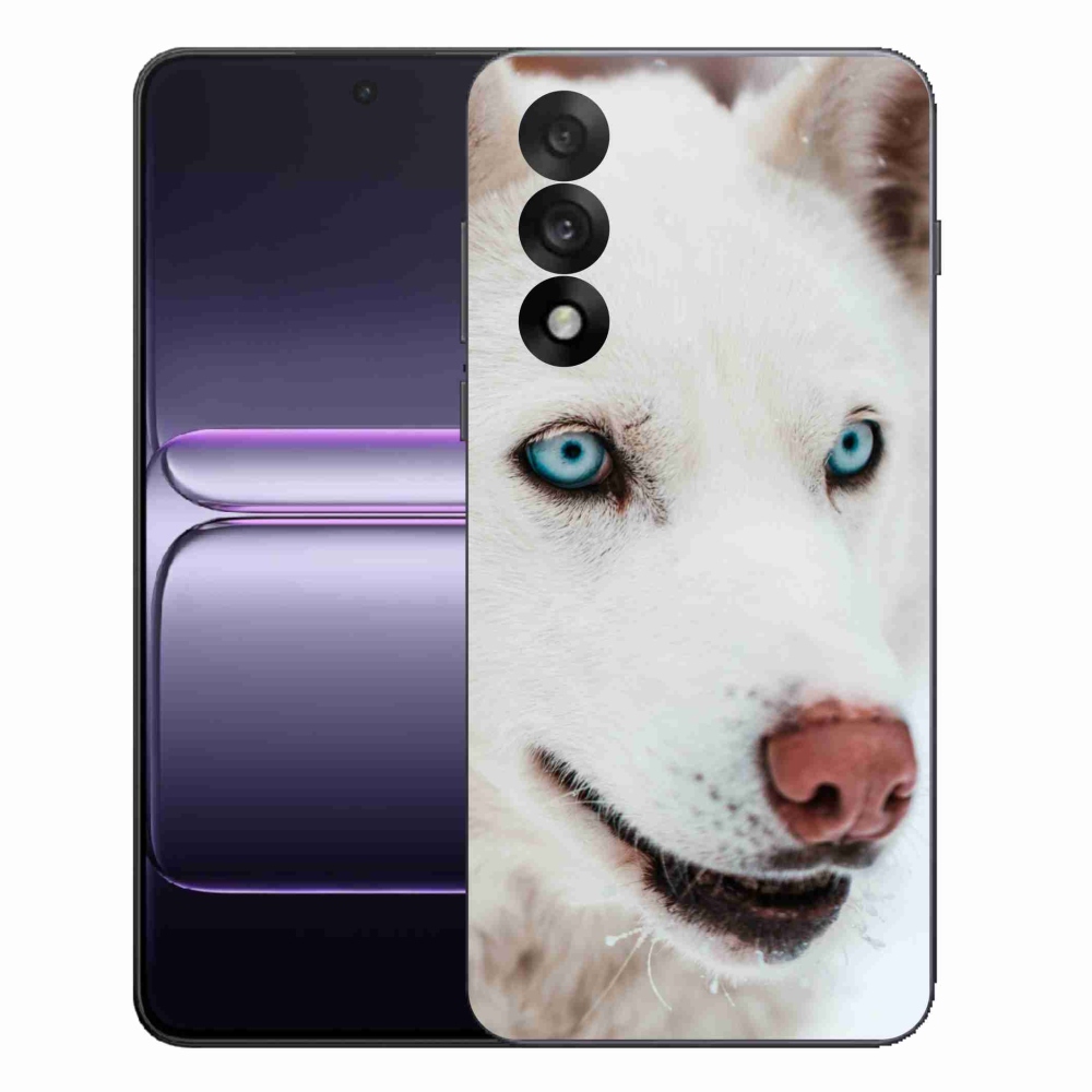 Zselés borítás mmCase a One Plus Nord 5 készülékre - kutyaszemmel nézve