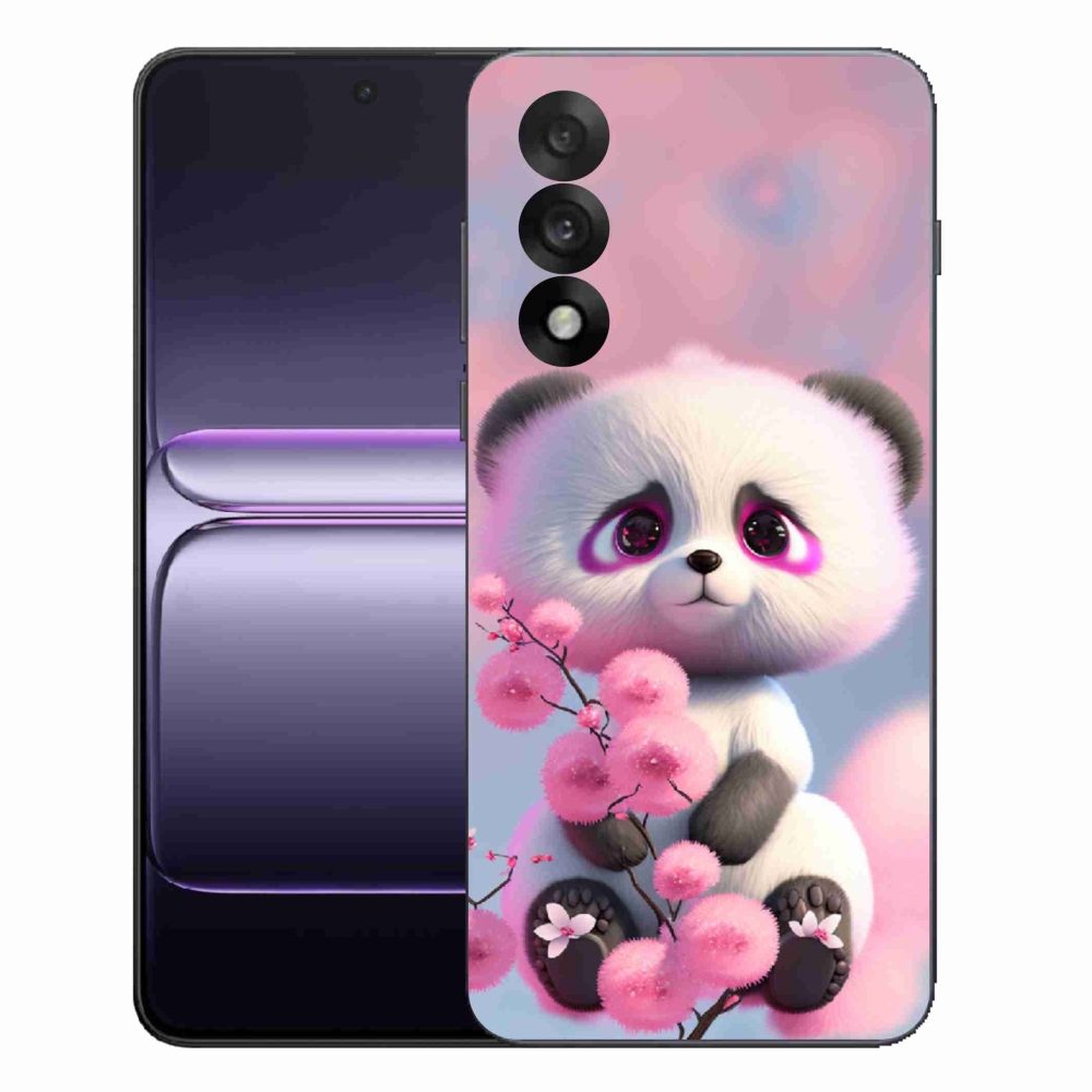 Gél védőhuzat mmCase a One Plus Nord 5 készülékhez - aranyos panda 1