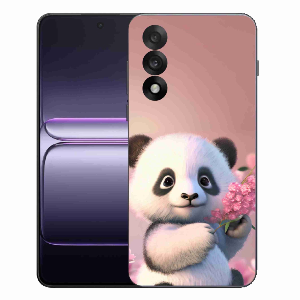 Gél védőhuzat mmCase a One Plus Nord 5 készülékhez - aranyos panda