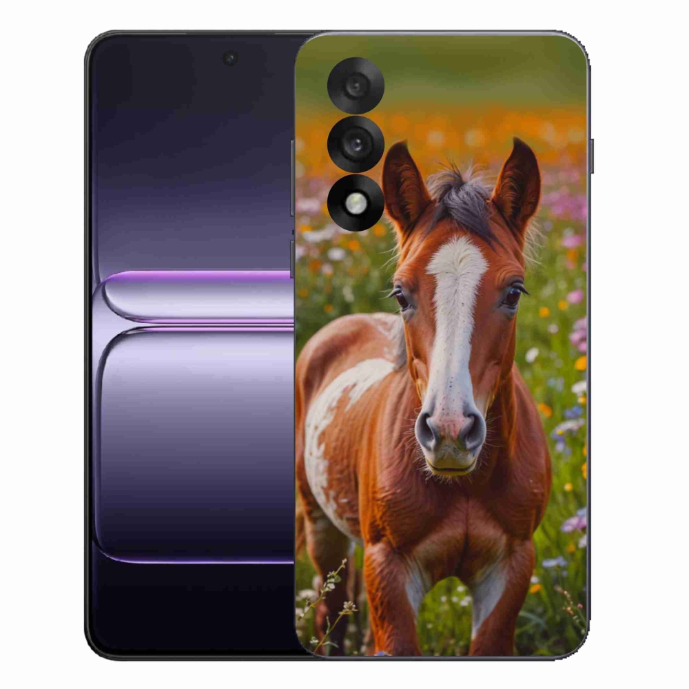 Zselés borítás mmCase for One Plus Nord 5 - aranyos csikó