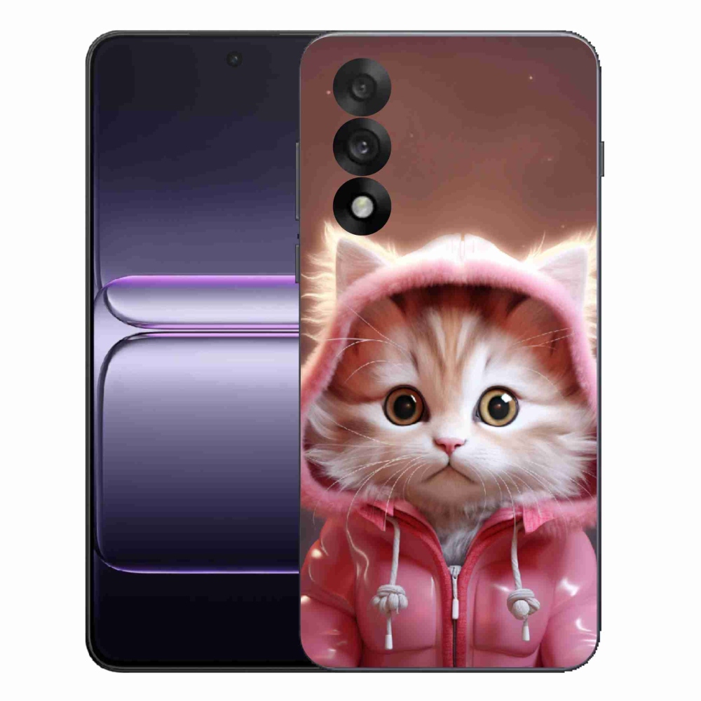 Gél borítás mmCase on One Plus Nord 5 - aranyos cica 3