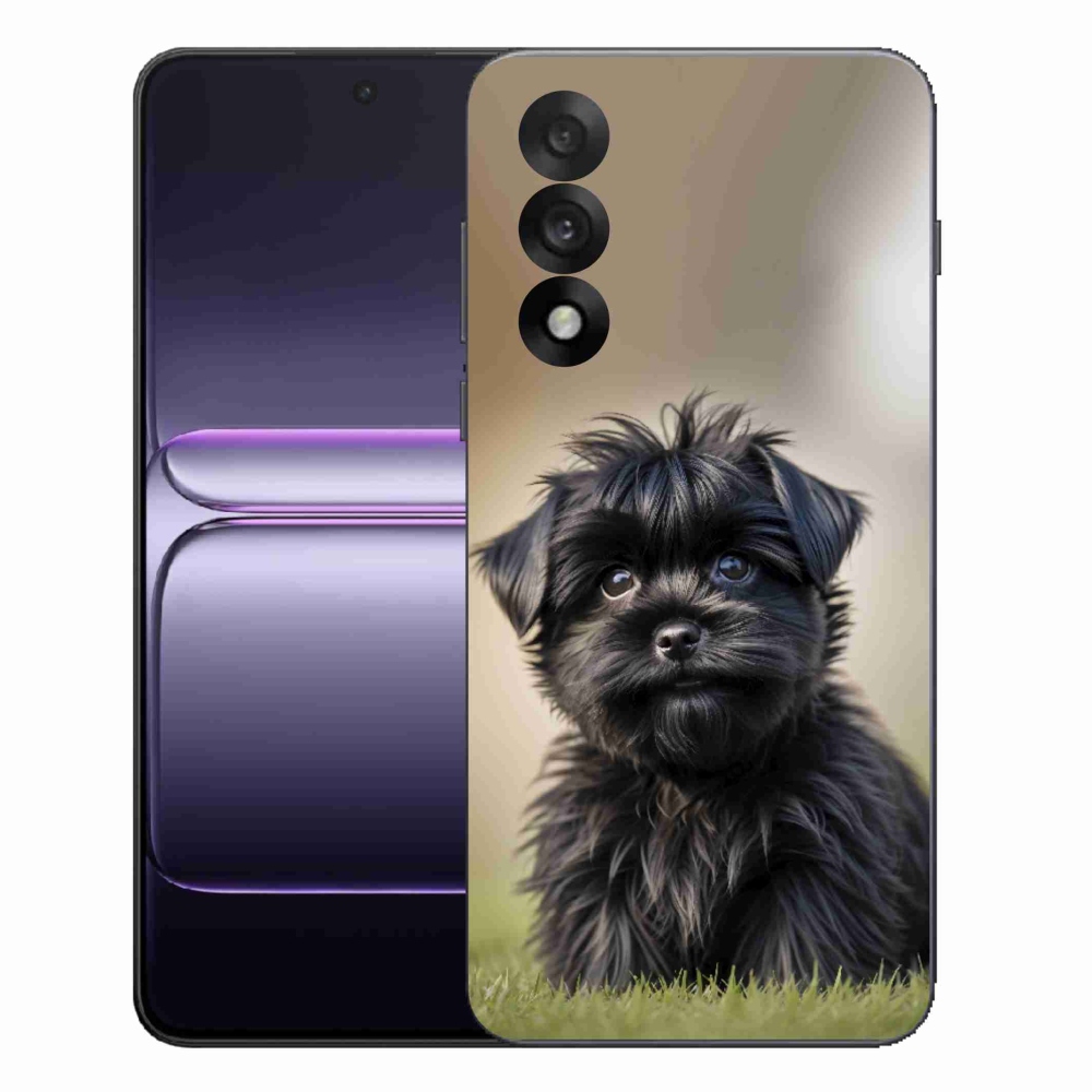 Zselés borítás mmCase One Plus Nord 5 készülékhez - aranyos fekete kutya