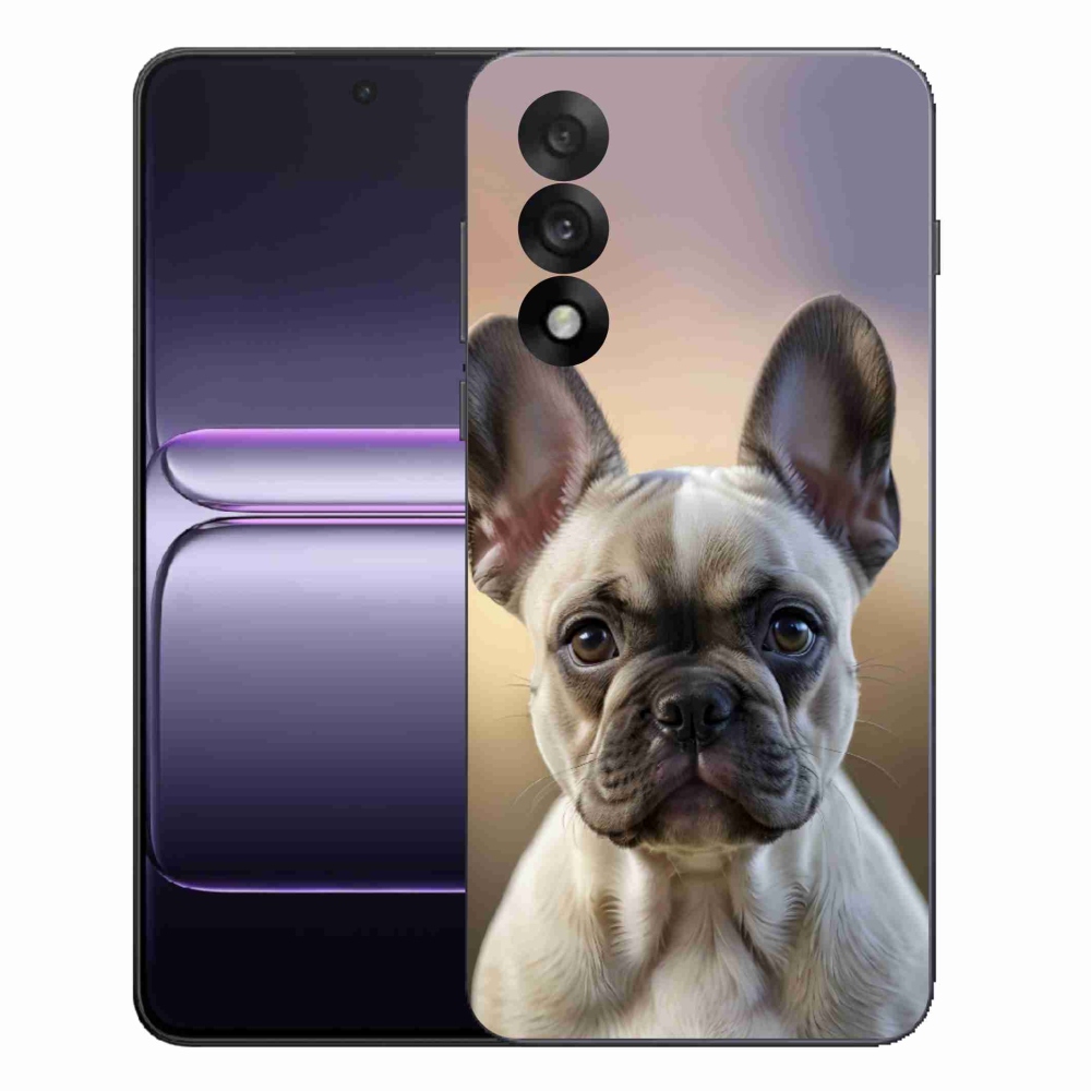 Gélburkolat mmCase a One Plus Nord 5 készülékhez - Aranyos francia bulldog