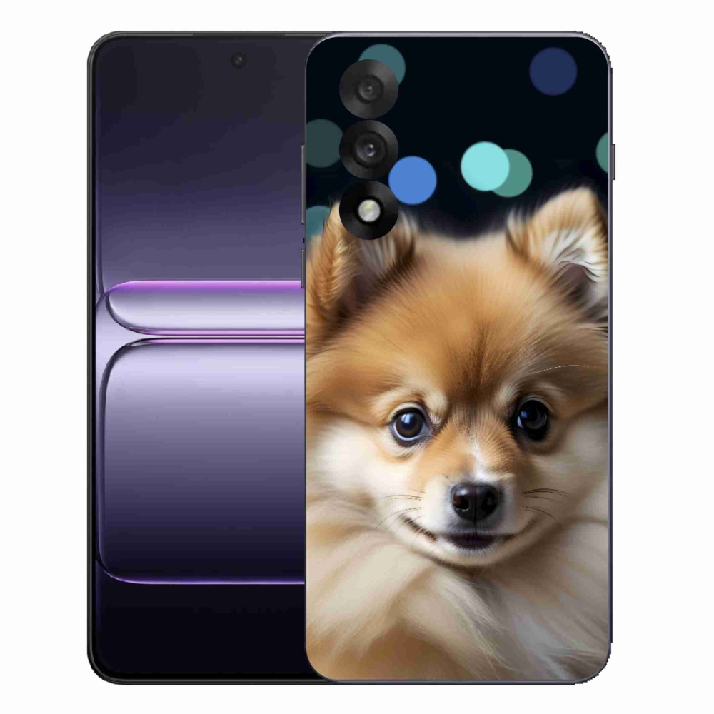 Zselés borítás mmCase a One Plus Nord 5 készülékhez - aranyos pomerániai kutya