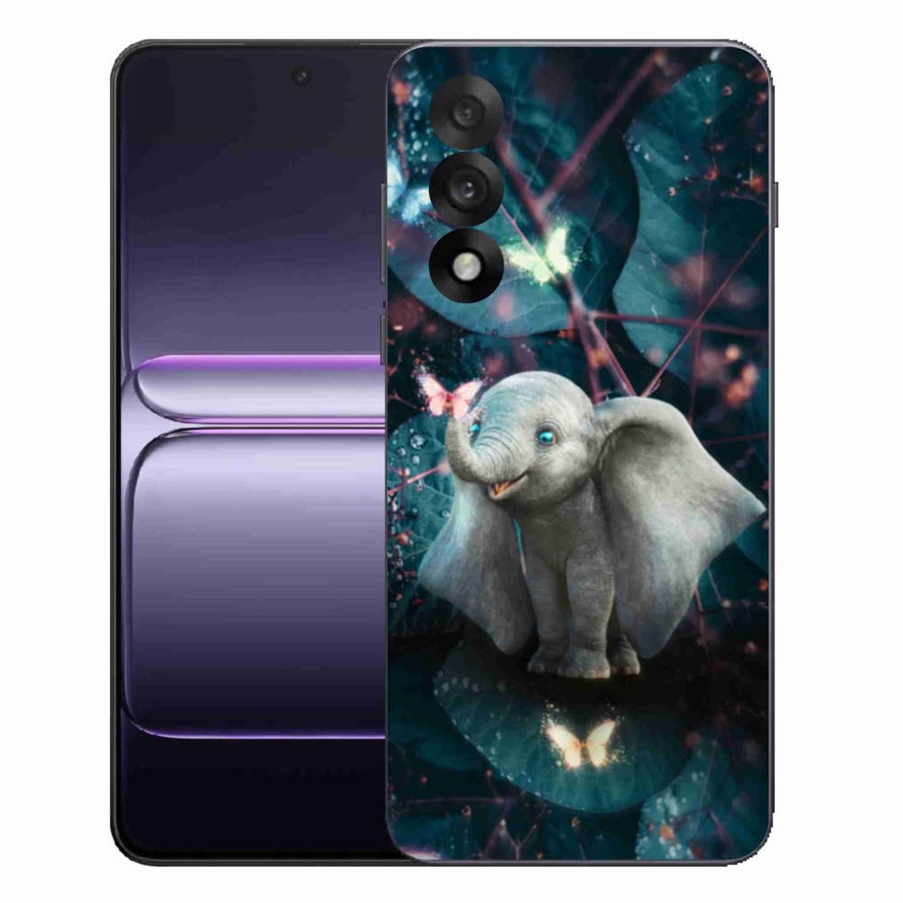 Gél borítás mmCase a One Plus Nord 5 készülékhez - aranyos elefánt