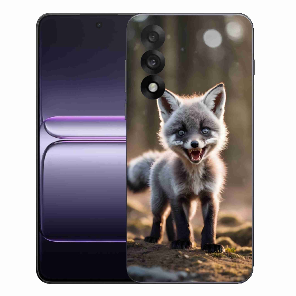 Zselés borítás mmCase a One Plus Nord 5 készülékre - angry fox