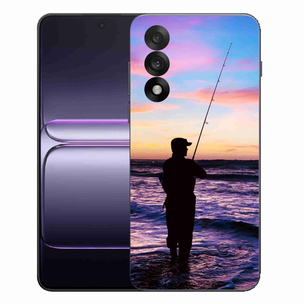 Zselés borítás mmCase a One Plus Nord 5 számára - halászat 1