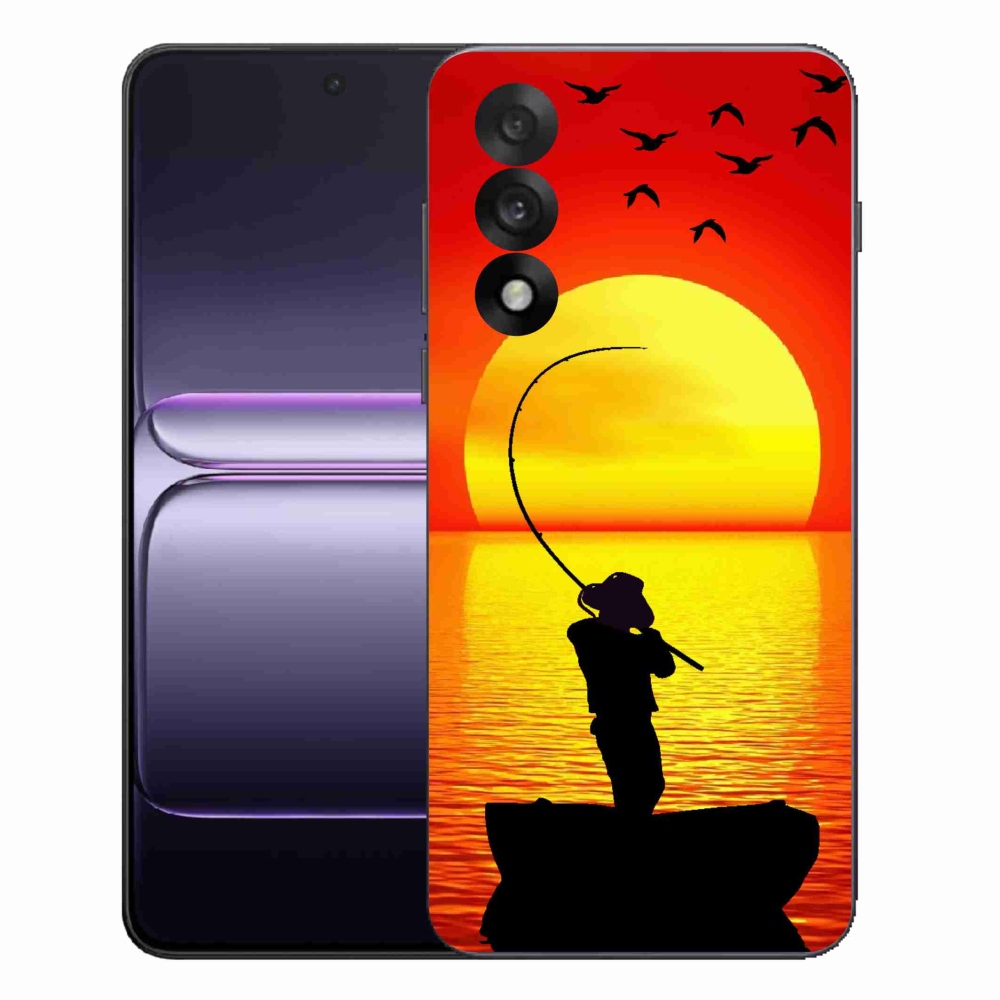 Zselés borítás mmCase a One Plus Nord 5 számára - horgászat