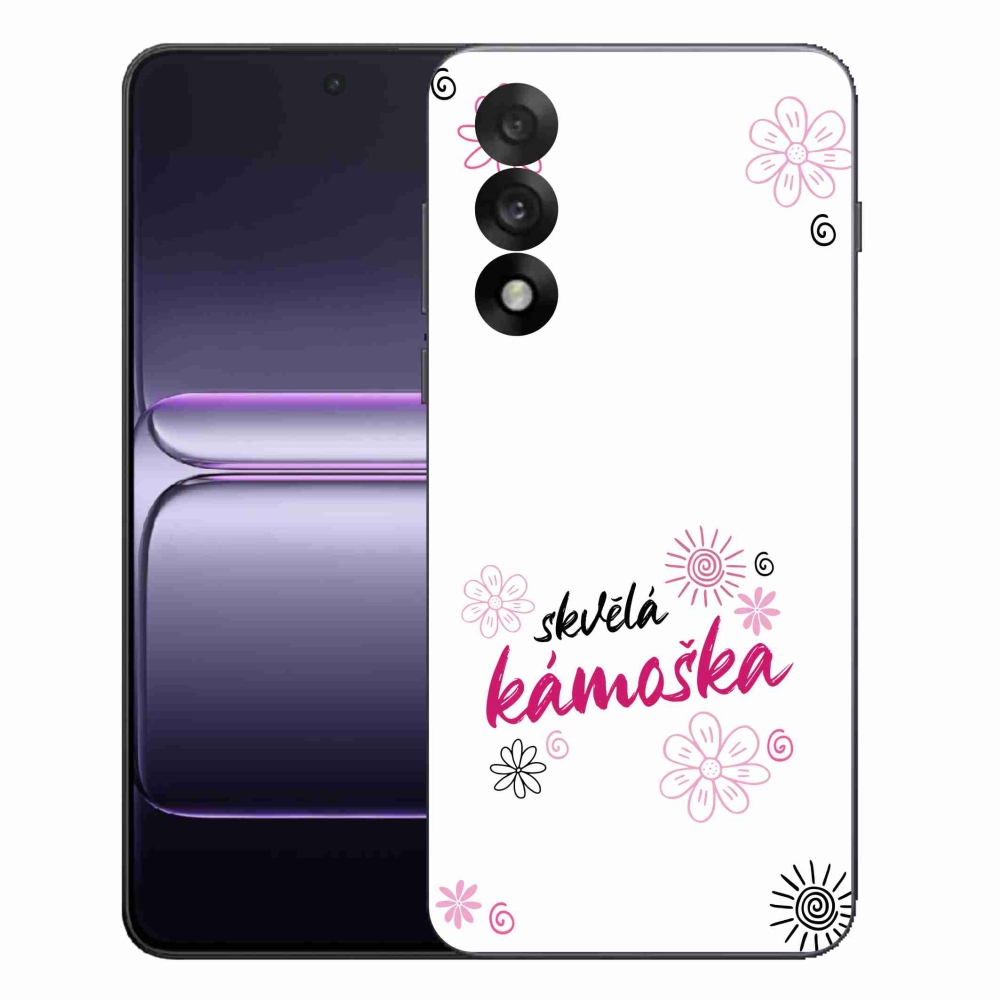 Gél borító mmCase a One Plus Nord 5-re - nagyszerű haver fehér háttérrel