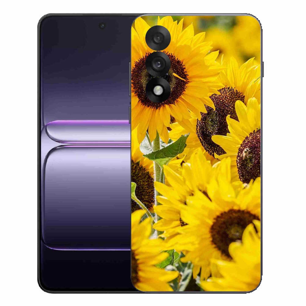 Zselés tok mmCase a One Plus Nord 5 készülékhez - Napraforgó