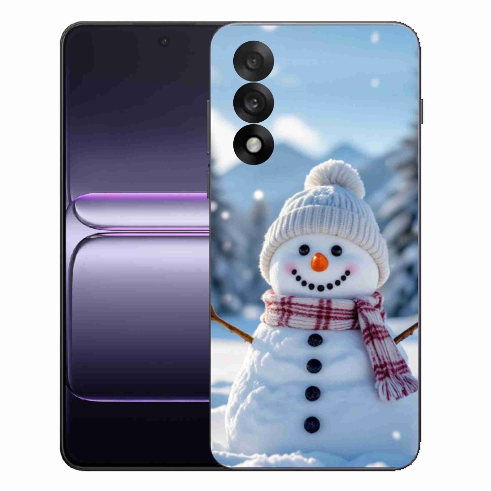 Zselés borítás mmCase a One Plus Nord 5 készülékhez - hóember 3