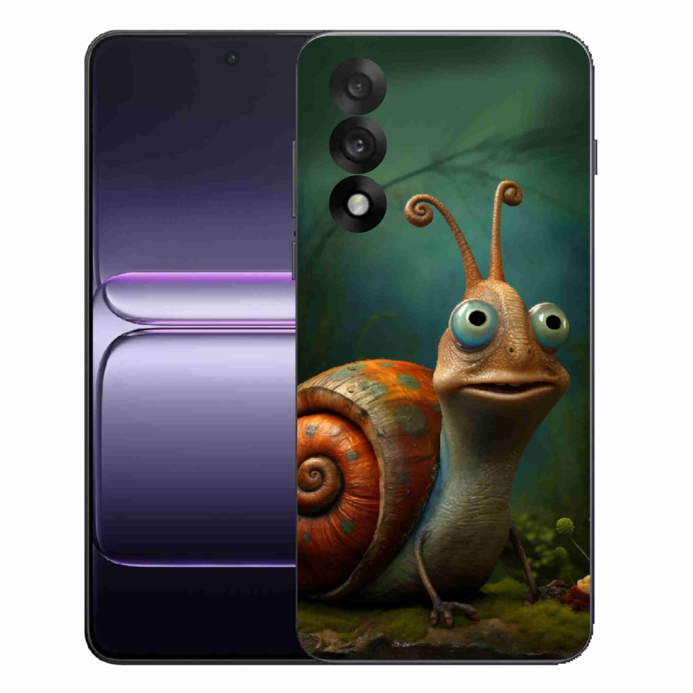 Zselés tok mmCase a One Plus Nord 5 készülékhez - csiga