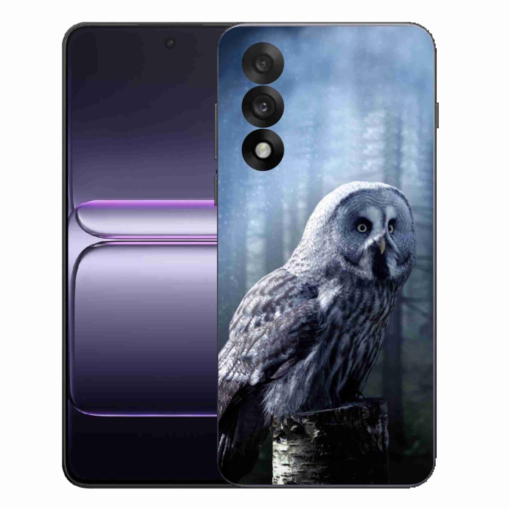 Zselés borítás mmCase a One Plus Nord 5 készülékhez - bagoly