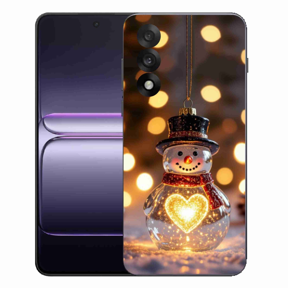 Gél borítás mmCase on One Plus Nord 5 - Karácsonyi hóember
