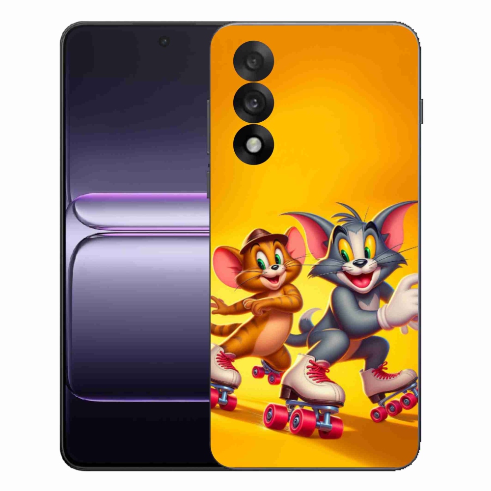 Zselés borítás mmCase a One Plus Nord 5 készülékhez - tom and jerry