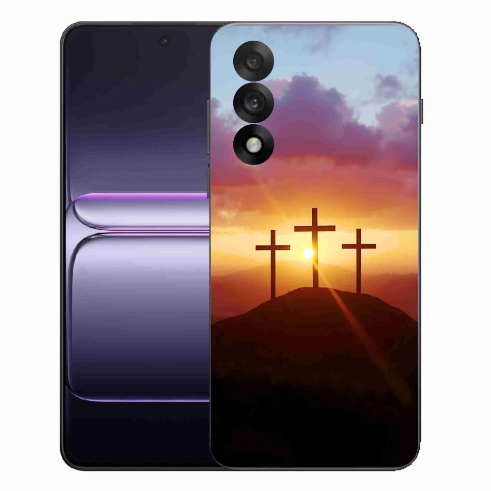 Zselés borítás mmCase a One Plus Nord 5-re - három kereszt
