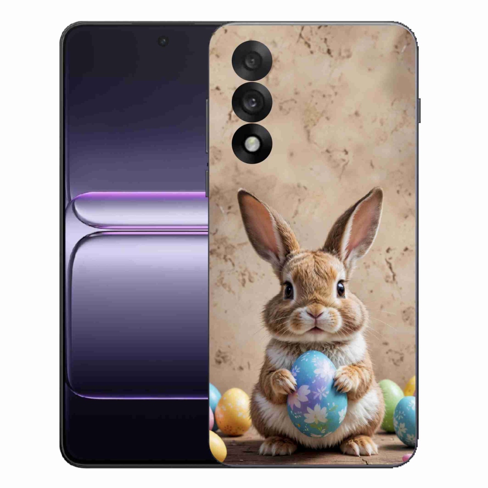 Gél borítás mmCase a One Plus Nord 5 készülékhez - Húsvéti nyuszi