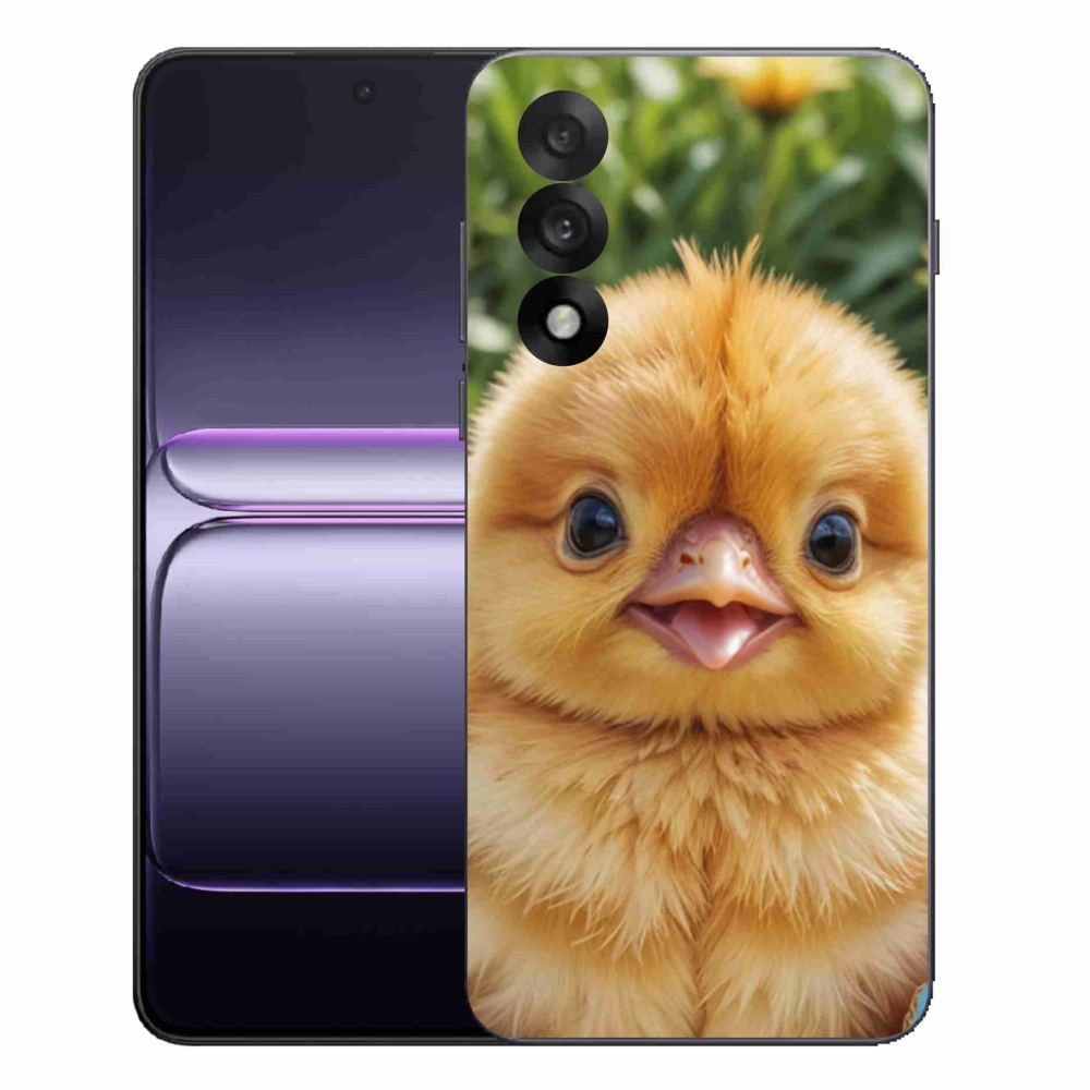 Zselés borítás mmCase a One Plus Nord 5 számára - boldog csaj