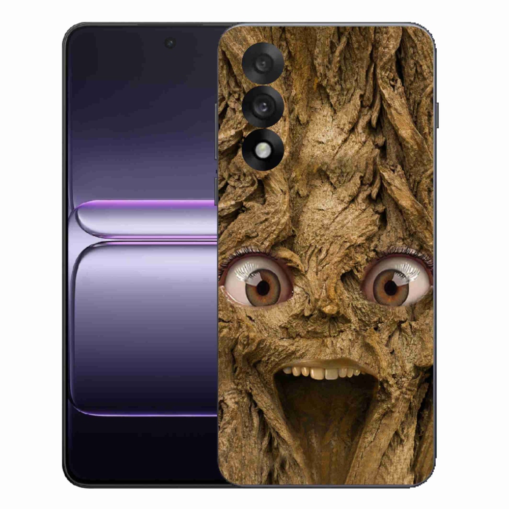 Gél borítás mmCase on One Plus Nord 5 - vidám fa szemekkel