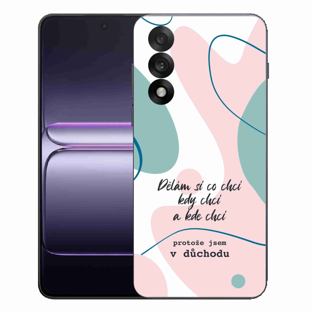 Gél borító mmCase on One Plus Nord 5 - vicces szöveg 10 fehér háttér
